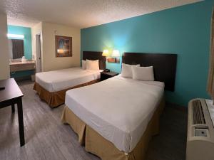 Postel nebo postele na pokoji v ubytování Motel 6 Las Vegas, NV - Strip