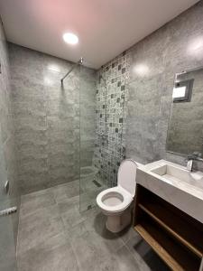 Koupelna v ubytování Villa de Luxe Tabaktoukt Agadir 6 SUITES FAMILLE UNIQUEMENT