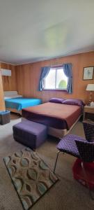 Khu vực ghế ngồi tại Sandy Shores Cottages