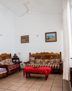 Χώρος καθιστικού στο Casa GARAL - Playa Blanca