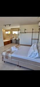 Postel nebo postele na pokoji v ubytování Casa Brisa Mansa