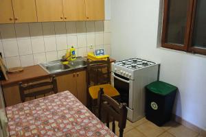 Η κουζίνα ή μικρή κουζίνα στο Seaside secluded apartments Cove Torac, Hvar - 24462