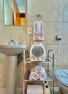 Ένα μπάνιο στο Apartamento em Lages SC