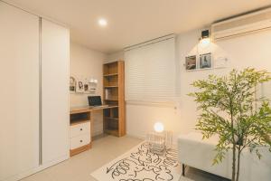 Η κουζίνα ή μικρή κουζίνα στο Venture Town Gukbin Seowon +26 φωτογραφίες