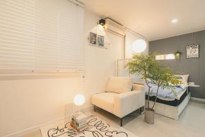 Χώρος καθιστικού στο Venture Town Gukbin Seowon