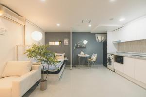 Η κουζίνα ή μικρή κουζίνα στο Venture Town Gukbin Seowon