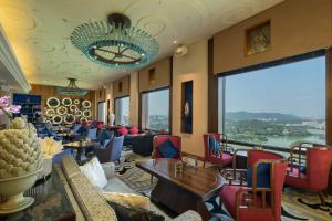 Posezení v ubytování Huizhou Kande International Hotel