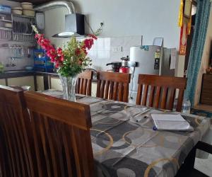 Kuchyň nebo kuchyňský kout v ubytování Dumfu Homestay