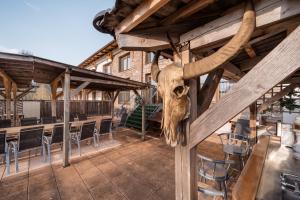 Restaurace v ubytování Rezidence Club Canada Appartement XXL conference rooms sauna gril