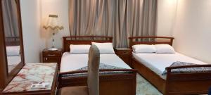 Postel nebo postele na pokoji v ubytování Tow bed room's in marina 6