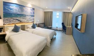 Un televizor și/sau centru de divertisment la hailihotel