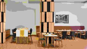 Restaurace v ubytování Fairfield by Marriott Chennai Mahindra World City