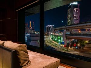 Balkón nebo terasa v ubytování Kobe Port Tower Hotel