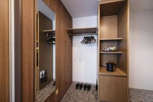 Kuchyň nebo kuchyňský kout v ubytování Hotel Gracery Ginza