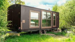Krusmølle Glamping外面的花园