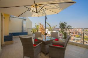 Μπαλκόνι ή βεράντα στο OYO 262 Hotel Kumari