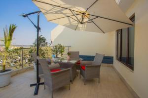 Μπαλκόνι ή βεράντα στο OYO 262 Hotel Kumari