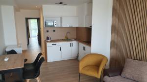 Kuchyň nebo kuchyňský kout v ubytování Hotel Felicia