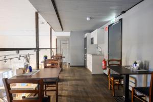 Köök või kööginurk majutusasutuses Blomlöfs Hotell Saltö