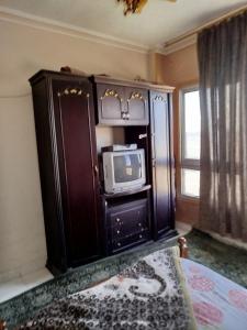 Kuchyň nebo kuchyňský kout v ubytování pyramids quite flat near new museum & hadayk ahram