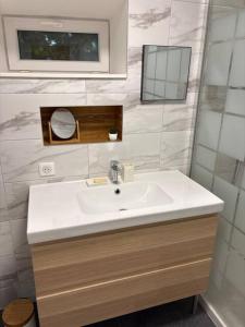 Koupelna v ubytování L'ecrin d'Alsace