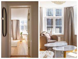 Ένα ή περισσότερα κρεβάτια σε δωμάτιο στο Sanders Regent Bright 1 Bdr Apt