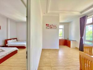 Postel nebo postele na pokoji v ubytování The Pandora Pool Villa + 26 fotografií