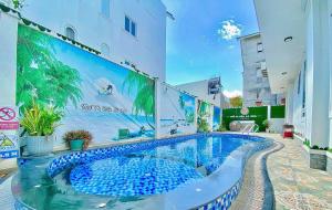 Bazén v ubytování The Pandora Pool Villa nebo v jeho okolí