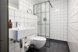 Vannituba majutusasutuses Blomlöfs Hotell Saltö