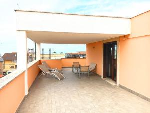 Balkón nebo terasa v ubytování Hotel Riviera Fiumicino