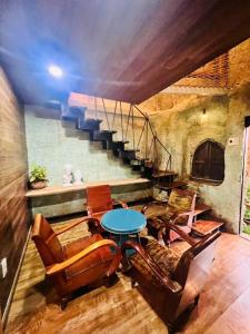 Posezení v ubytování Homestay Thác Liên Khương