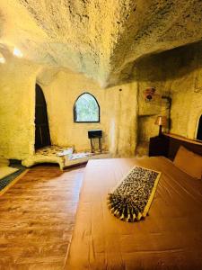 Postel nebo postele na pokoji v ubytování Homestay Thác Liên Khương