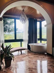 Zahrada ubytování Homestay Thác Liên Khương