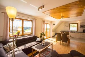 Χώρος καθιστικού στο Ferienwohnung Steinhof +20 φωτογραφίες