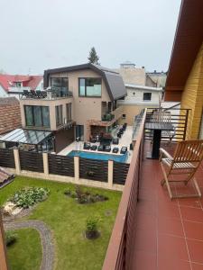 Piscine de l'établissement Palanga City center ou située à proximité