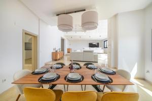 Dapur atau dapur kecil di Chalet with sea view in Alicante