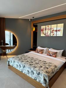 Postel nebo postele na pokoji v ubytování Boutique Hotel Light House Jurmala