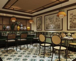 Istumisnurk majutusasutuses Lotusama Central Hanoi Hotel