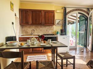 Η κουζίνα ή μικρή κουζίνα στο Apartment Giglio - VLO205 by Interhome