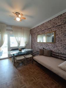 Posezení v ubytování Sea View Palio Apartment
