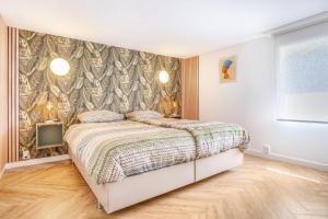Postel nebo postele na pokoji v ubytování Ferrienhaus Land Hof Spelle