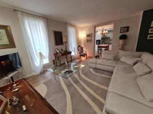 Posezení v ubytování B&B Regina