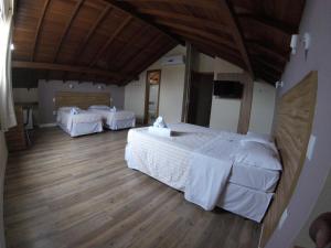 Ένα ή περισσότερα κρεβάτια σε δωμάτιο στο Hotel Hola +40 φωτογραφίες