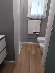 Koupelna v ubytování B&B Regina
