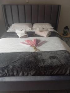 Posteľ alebo postele v izbe v ubytovaní Apartment 4Y in Heraklion City