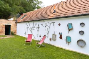 Zahrada ubytování Ferienhaus Schlafgut Küssler In Grub An Der March