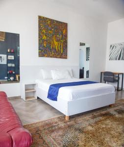 Ένα ή περισσότερα κρεβάτια σε δωμάτιο στο Casa Sira Nyali links road studio apartment
