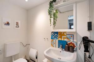 Koupelna v ubytování Loft Sven + 21 fotografií