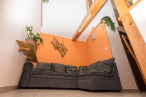 Χώρος καθιστικού στο Holiday Home