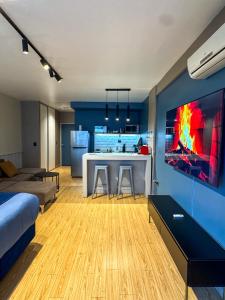 Et opholdsområde på Foster Studio - Nicaragua